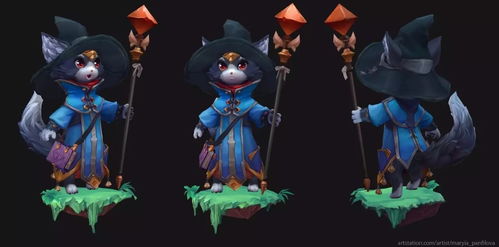 精品建模与游戏动漫开发 3D设计师Maria Panfilova作品赏析